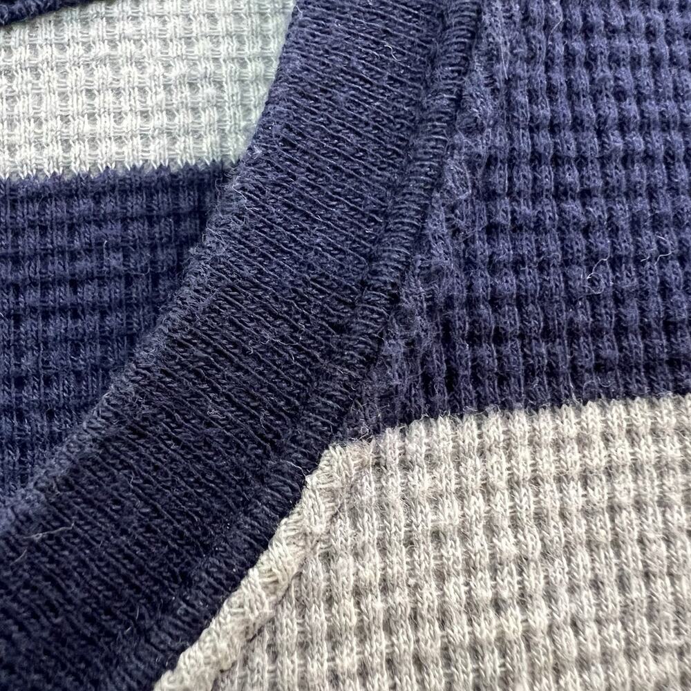 Polo Ralph Lauren men’s size XL blue stripe long sleeve thermal‎ sleepwear shirt - Picture 3 of 6